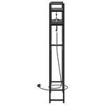 vidaXL Tête de lit de rangement Chêne noir 90 cm Bois d'ingénierie