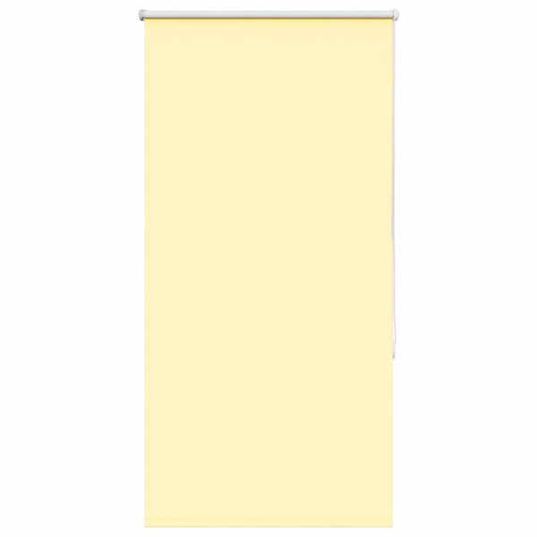 vidaXL Store enrouleur occultant jaune largeur du tissu 65 7 cm