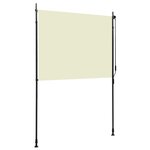 vidaXL Store roulant d'extérieur 150 x 270 cm Crème