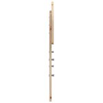 vidaXL Tête de lit 75 cm bois massif de pin