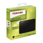 TOSHIBA - Disque Dur Externe - Canvio basics - 1 To - USB 3.0