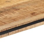vidaXL Table console 100x35x75 cm bois de manguier massif