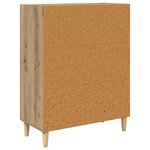 vidaXL Buffet chêne artisanal 34 x 69.5 x 90 cm Bois d'ingénierie