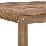 vidaXL Tables palette de jardin 2Pièces 60x60x36 5cm Bois de pin imprégné