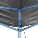 vidaXL Tente de fête 291 x 291 x 315 cm Anthracite Tissu Oxford