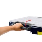 Mallette de rangement avec 20 inserts boxxser 80 5x10 raaco 134934