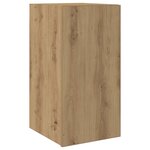 vidaXL Meubles TV muraux 4 Pièces chêne artisanal bois d'ingénierie