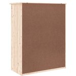 vidaXL Armoire à chaussures ALTA 77x35x96 cm bois massif de pin