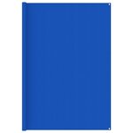 vidaXL Tapis de tente 250x350 cm Bleu