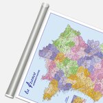 Carte de France administative souple