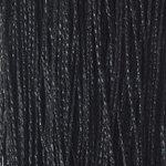 vidaXL Rideau en fils 2 Pièces 100 x 250 cm Noir
