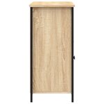 vidaXL Buffet chêne sonoma 100x35x75 cm bois d'ingénierie