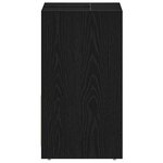 vidaXL Armoire de bain chêne noir 60x33x60 cm bois d'ingénierie