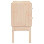 vidaXL Armoire console 90x40x78 cm Bois de pin solide