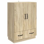 vidaXL Buffet Chêne Sonoma 66 x 34 5 x 92 cm Bois d'ingénierie