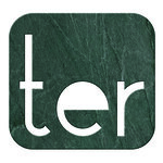 Numéro TER- Numéro adhésif pour boîtes aux lettres- Pierre véritable 50 mm Malachite