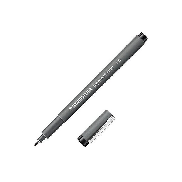 Stylo feutre à pigment Tracé1,0 mm Noir STAEDTLER