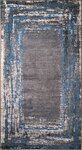 Tapis d'intérieur RING 160 x 230 cm - Bleu