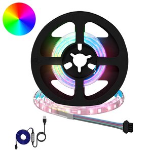 vidaXL Bande LED 2 Pièces Noir et Transparent 400 mm Cuivre et plastique