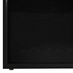 vidaXL Étagère 3 Pièces Chêne noir 36 x 30 x 143 cm Bois d'ingénierie