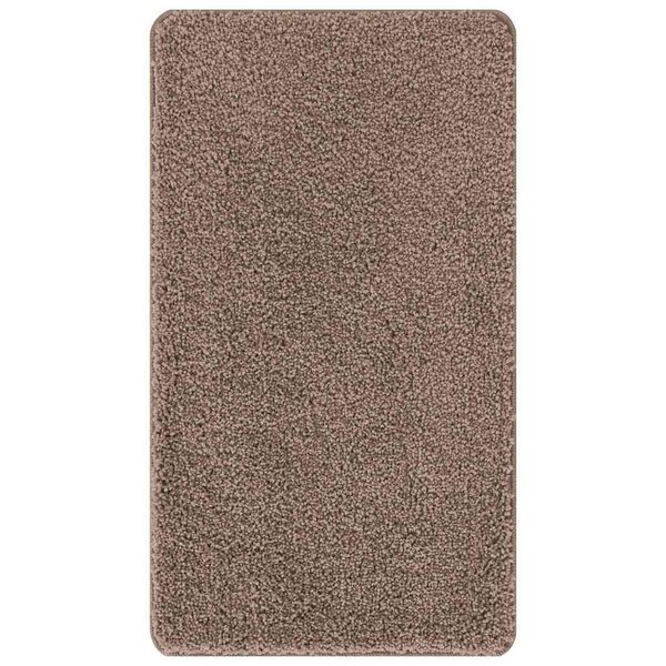vidaXL Tapis de bain antidérapant Marron 70 x 120 cm PP
