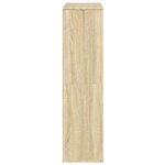vidaXL Bibliothèque chêne sonoma 100x33x125 5 cm bois d'ingénierie