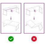 vidaXL Étagère murale 120x60x(2-4) cm bois de chêne massif non traité