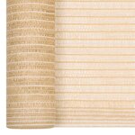 vidaXL Filet brise-vue Beige 3 6x25 m PEHD 150 g/m²