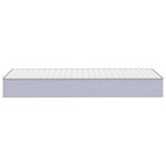 vidaXL Matelas en mousse moyennement doux 100x200 cm