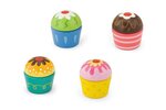 Dînette  50808 - 4 cupcakes en bois