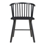 Lot de 2 chaises de salle à manger salon design moderne cuisine noir 03_0009634