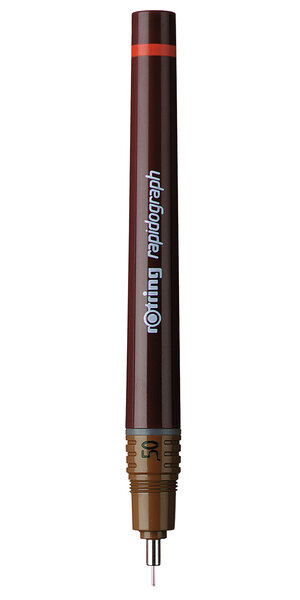 rOtring Stylo de dessin technique Rapidograph, 0,50 mm
