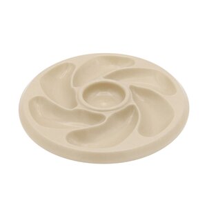 Assiette pour 6 huîtres éco-responsable