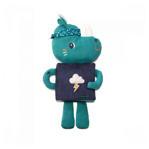 Livre doudou Marius le rhinoceros