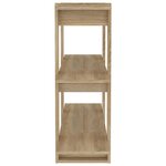 vidaXL Bibliothèque/Séparateur de pièce Chêne Sonoma 100x30x87 cm
