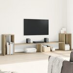 vidaXL Meubles TV 2 Pièces chêne sonoma 100x30x50 cm bois d'ingénierie
