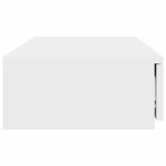 vidaXL Tiroirs de lit Blanc 75 x 36.5 x 16.5 cm Bois d'ingénierie
