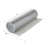 Pack And Move - Film À Bulle Recyclé - 1 X 30 M - Déménagement Expédition Et Protection - Papier Bulle De Qualité