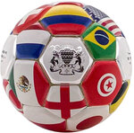 Pièce de monnaie en Argent 5000 Francs g 30 Millésime 2022 Soccer Ball Chad COUNTRY FLAGS SOCCER BALL