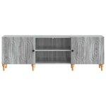 vidaXL Meuble TV 150 x 31 x 50 cm Sonoma gris Bois d'ingénierie