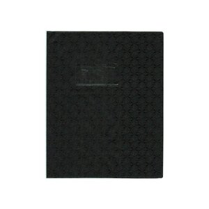 Protège-cahier Grain Losange 18/100ème 17x22 Noir CALLIGRAPHE