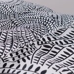 Parure de lit 260 x 240 cm -Noir et Blanc