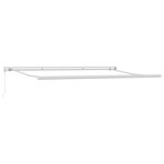 vidaXL Auvent manuel rétractable marron 500x300 cm