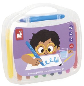 Crayons gel X 10 -  - Juratoys