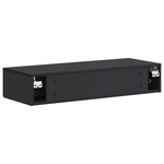 vidaXL Table d'appoint murale 87 5 x 34 5 x 17 cm Bois d'ingénierie