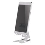 Newstar support pliable de téléphone portable 4 7" argenté