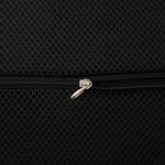 vidaXL Coussin de Dos avec oreiller Noir 35 5 x 30 x 12 cm Avec filet