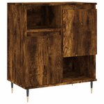 vidaXL Buffet Chêne fumé 60x35x70 cm Bois d'ingénierie