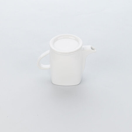Pichet porcelaine avec couvercle apulia 0.45 l - lot de 6 - stalgast - porcelaine0.45 160x110mm