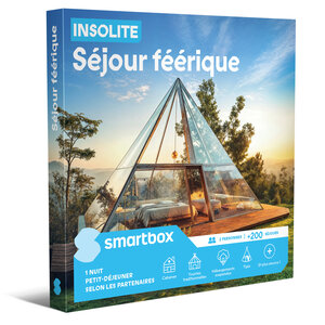 SMARTBOX - Coffret Cadeau Insolite Séjour féérique -  Séjour